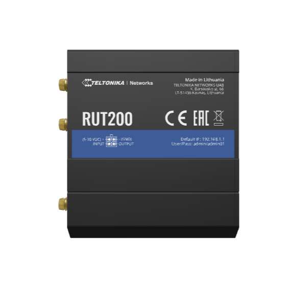Teltonika RUT200 Industrial Cellular Router